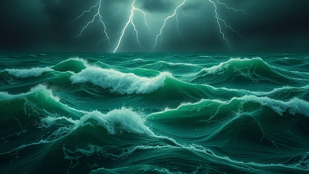 Dream symbol: choppy green sea: scenarios: Dream Sign Choppy Green Sea