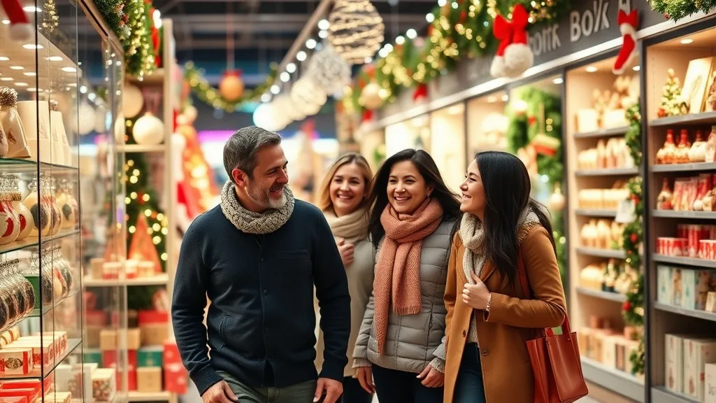 Dream symbol: christmas shop: scenarios: Dream of Visiting a Christmas Shop with Family