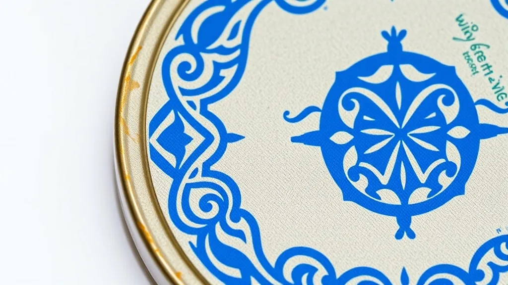 Dream symbol: circular blue pattern tin: scenarios: Dream of receiving a circular blue pattern tin from someone