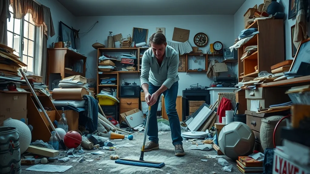 Dream symbol: cleanse: scenarios: Dream of Cleaning Up After a Mess