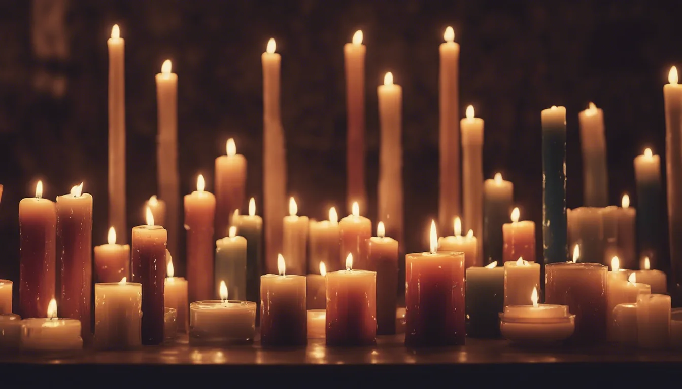 Dream Symbol: Collection of Candles - Unraveling Its Meaning