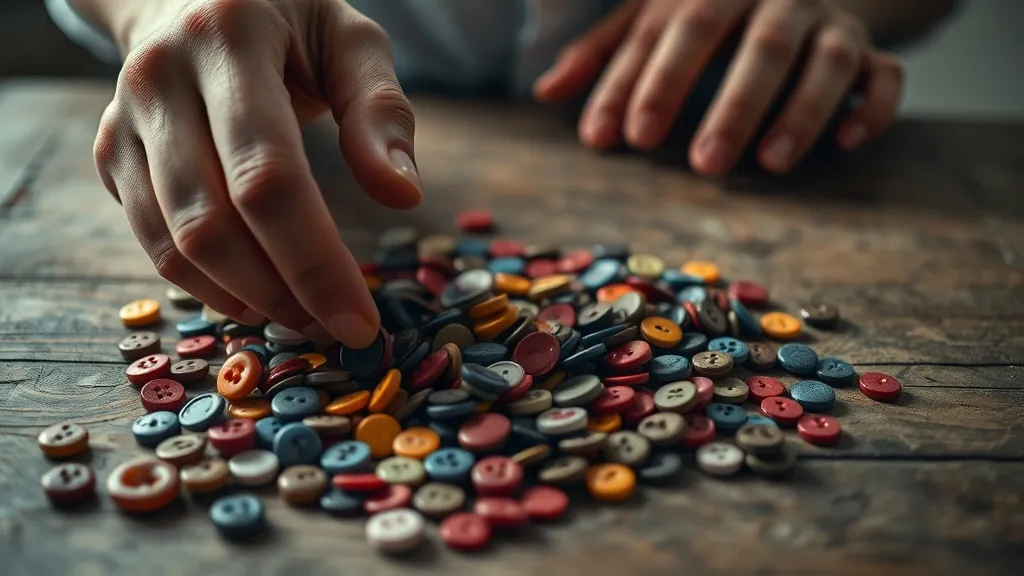 Dream symbol: colored buttons: demographics: Individuals with OCD or Anxiety
