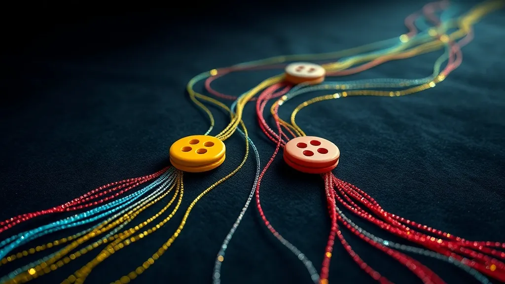 Dream symbol: colored buttons: symbolism: Choices and Decisions: Navigating Life's Crossroads