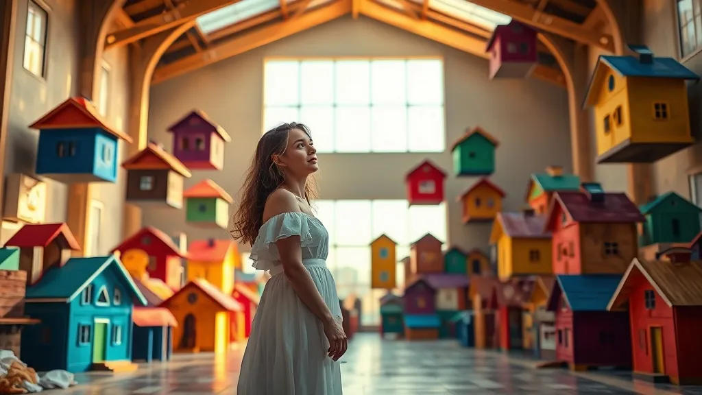Dream Symbol: Colorful Houses