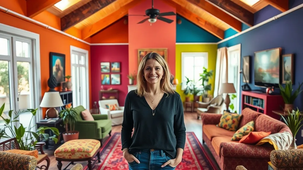 Dream symbol: colorful houses: scenarios: Dream of decorating a colorful house
