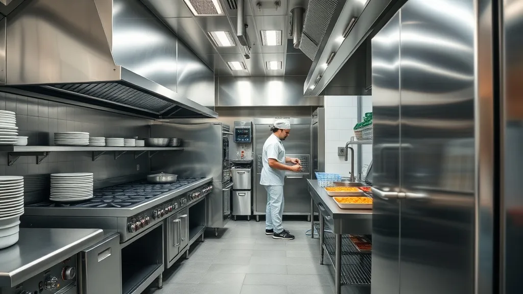 Dream symbol: commercial kitchen: symbolism: Time and Efficiency