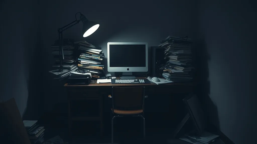 Dream symbol: computer desk: symbolism: Isolation and Loneliness