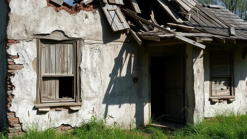 Dream symbol: crumbling house: scenarios: Dream about a House Decrepit
