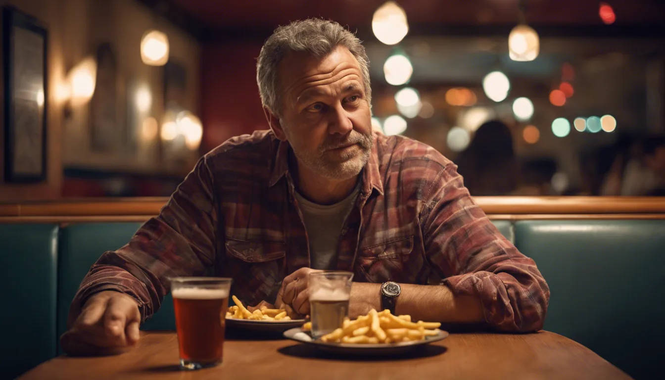 Dream Symbol: Dad Calmly Eating Fries and Drinking Beer