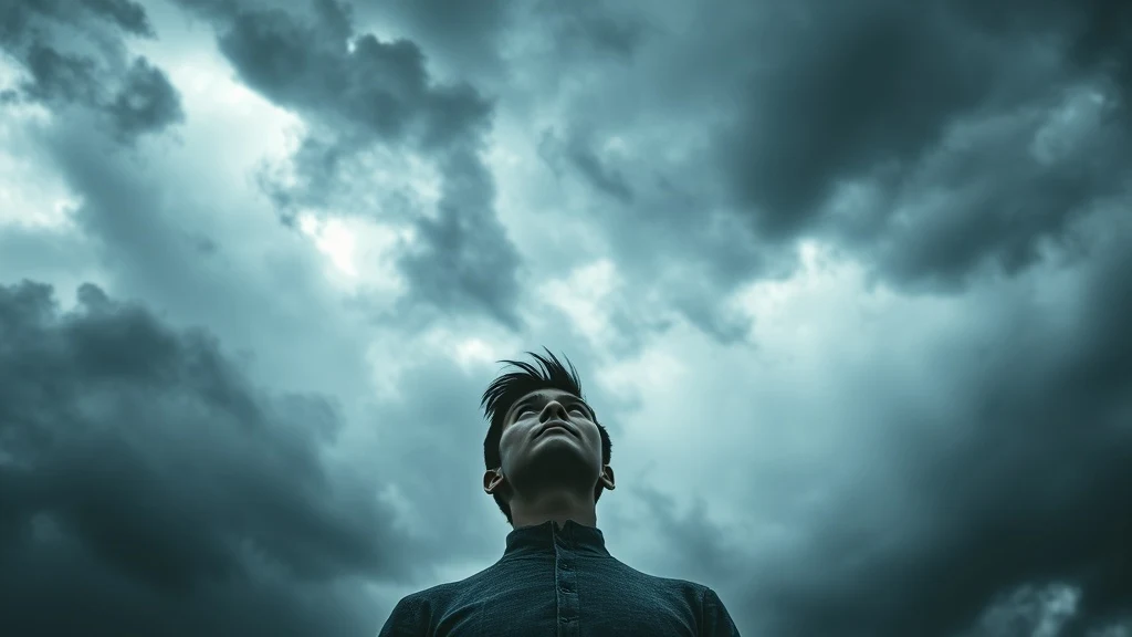 Dream symbol: dark cloudy sky: demographics: Anxious Individuals