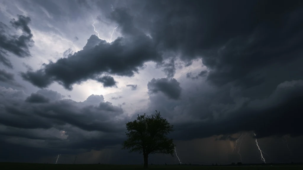 Dream symbol: dark cloudy sky: scenarios: Dream of a Dark Cloudy Sky