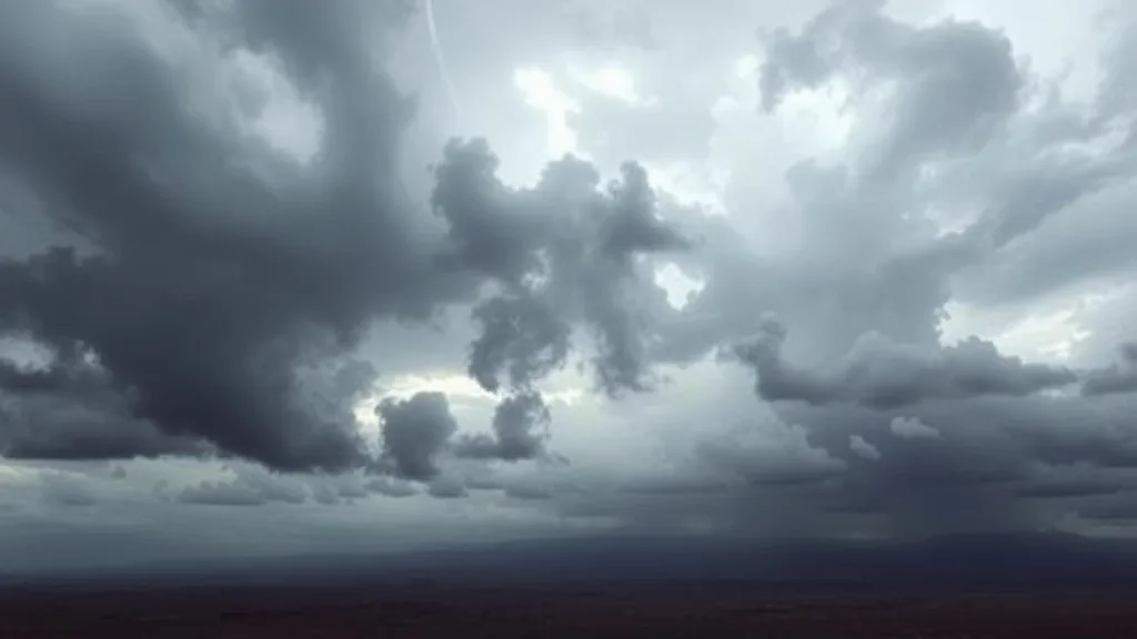 Dream symbol: dark cloudy sky: symbolism: Unresolved Inner Conflicts