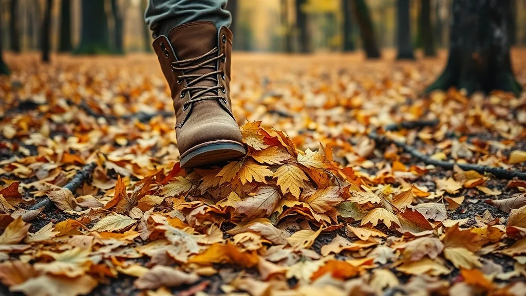 Dream symbol: dead leaves: scenarios: Dream of Stepping on Dead Leaves
