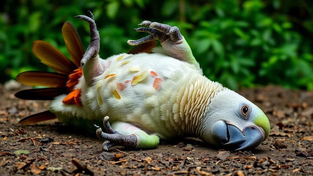 Dream symbol: dead parrot: symbolism: Betrayal or Broken Promises