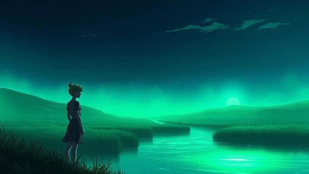 Dream Symbol: Deep Green Light