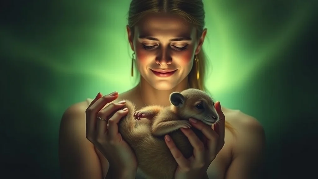 Dream symbol: deep green light: symbolism: Compassion and Nurturing