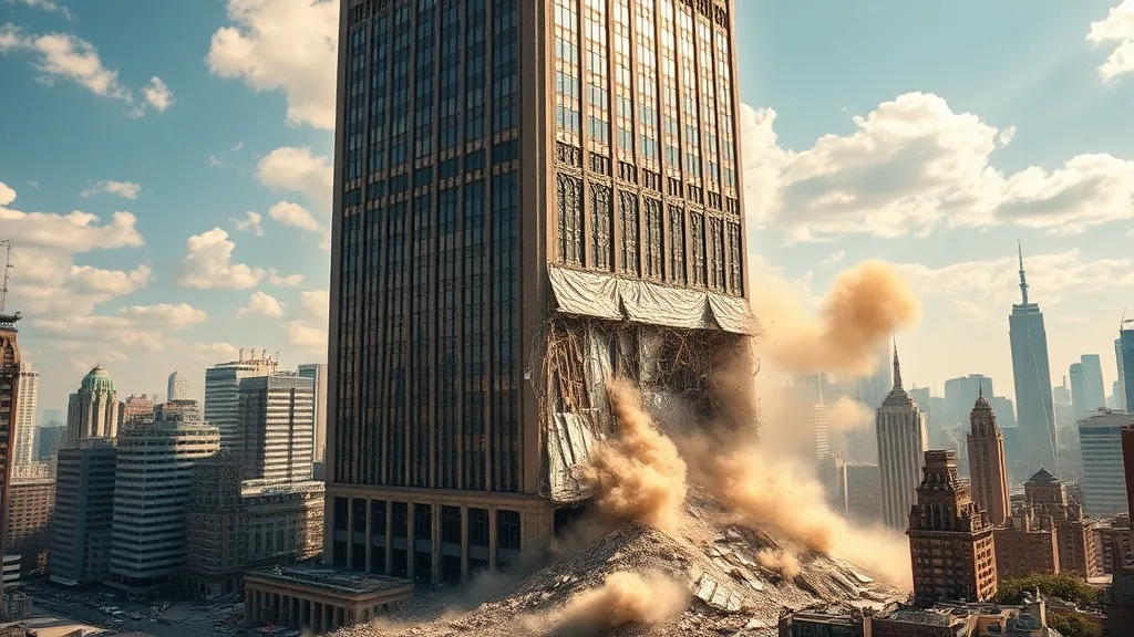 Dream symbol: destroyed building: scenarios: Dream about a Building Destroyed by Earthquake