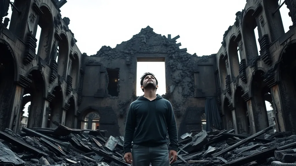 Dream symbol: destroyed building: symbolism: Fear of Change and the Future