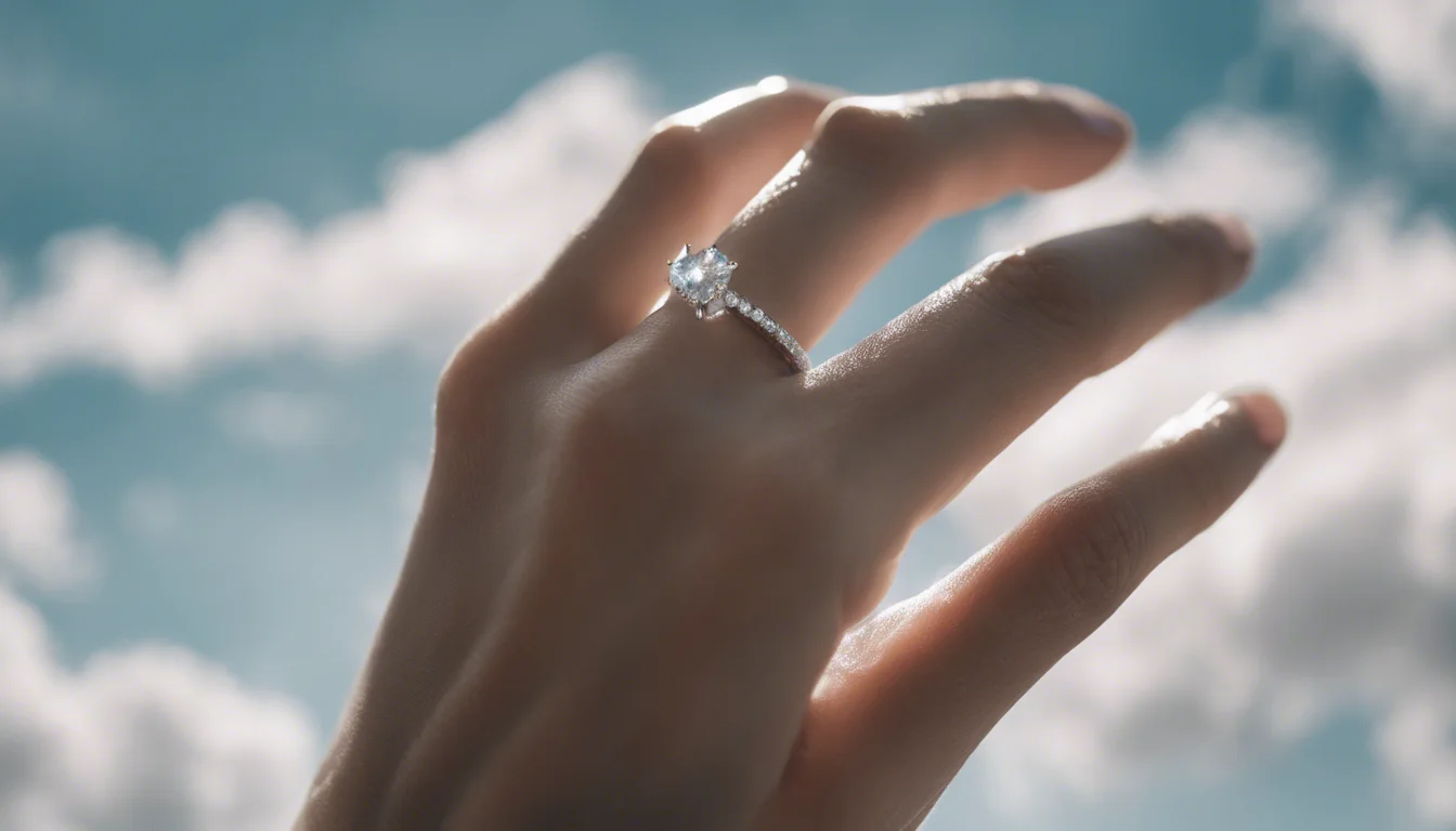 Dream symbol: diamonds: scenarios: Dream of a Diamond Ring on the Finger