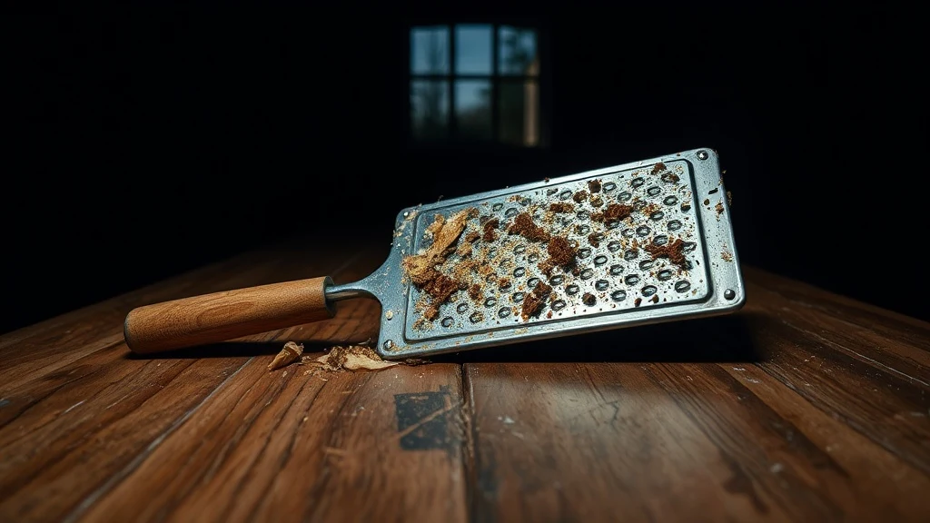 Dream symbol: dirty grater: symbolism: Personal Growth
