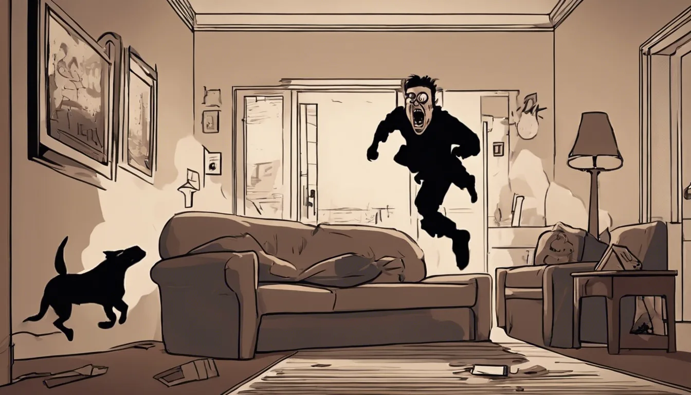 Dream symbol: dog chasing me: scenarios: Dream of a Dog Chasing Me in the House