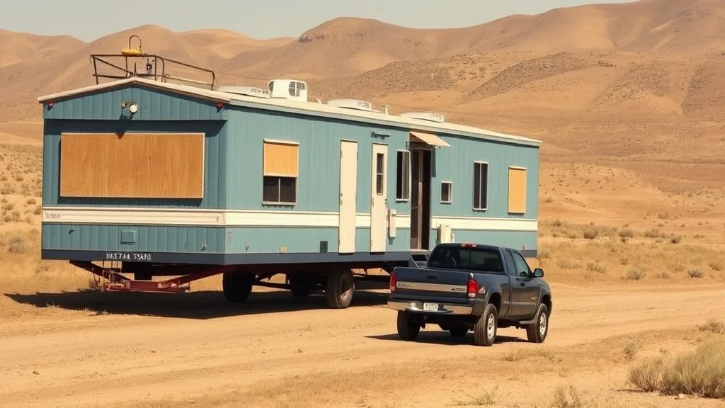 Dream symbol: double wide trailer: scenarios: Dream of Moving a Double Wide Trailer