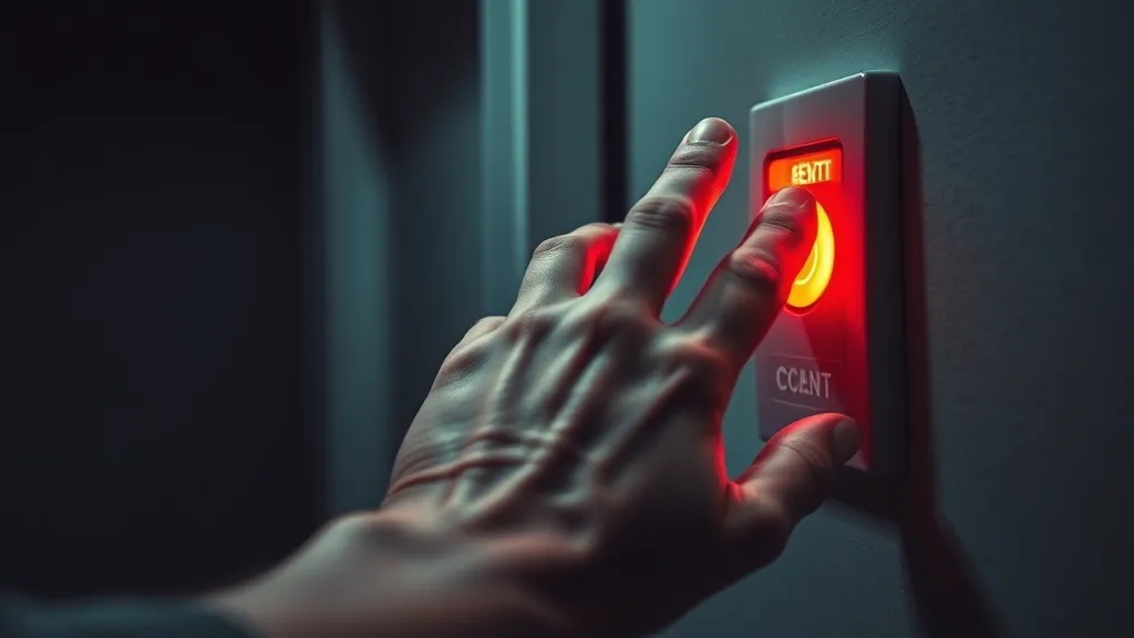 Dream symbol: emergency call button: scenarios: Dream about Struggling to Reach an Emergency Call Button
