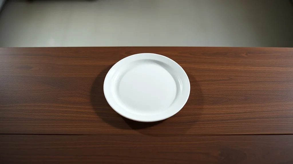 Dream symbol: empty plate: scenarios: Dream of an Empty Plate on a Table