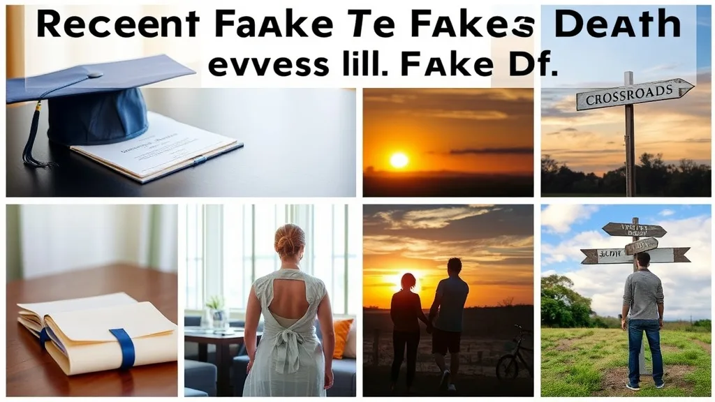 Dream symbol: fake death: demographics: Recent Life Experiences