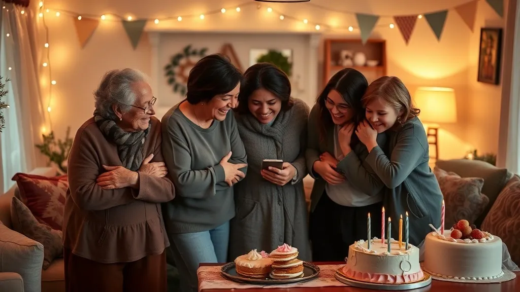 Dream symbol: family celebration: scenarios: Dream about Family Celebration and Emotional Moments