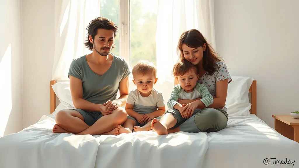 Dream symbol: family sitting on bed: scenarios: Dreaming of Family Sitting on a Bed During the Day