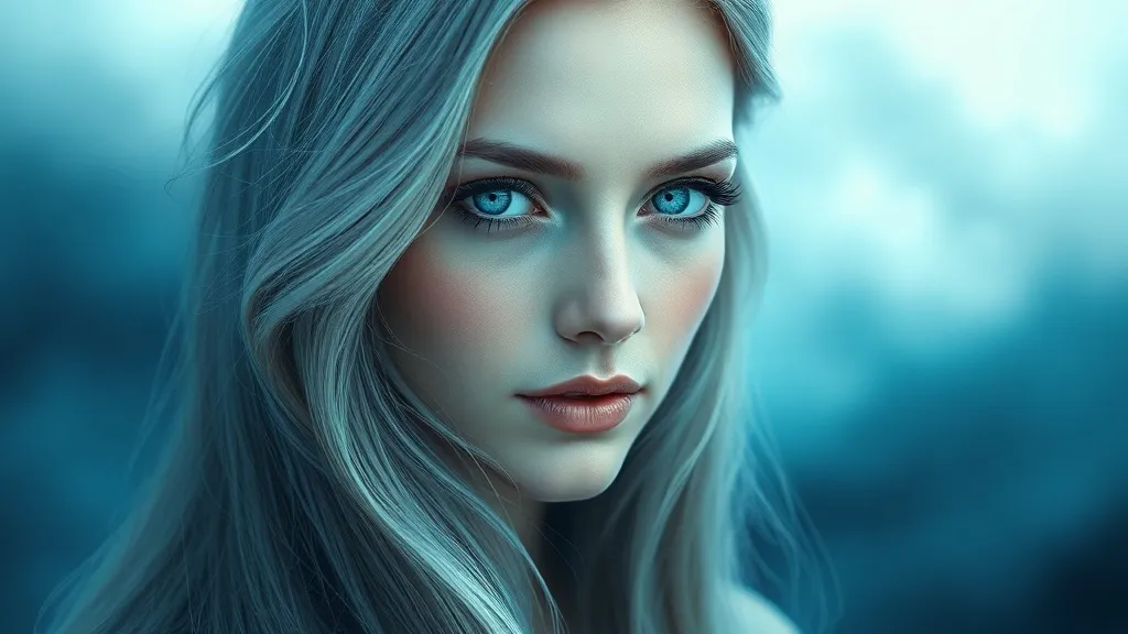 Dream symbol: female figure with blue eyes: scenarios: Dream of a Female Figure with Blue Eyes and Long Hair