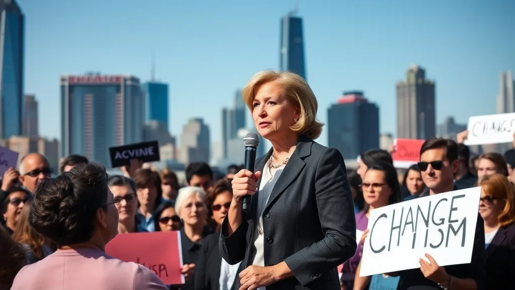 Dream symbol: female politician: symbolism: Social Change and Activism