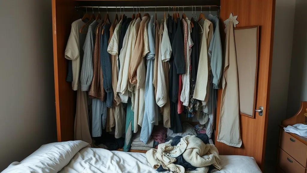 Dream symbol: filthy wardrobe: symbolism: Personal Neglect