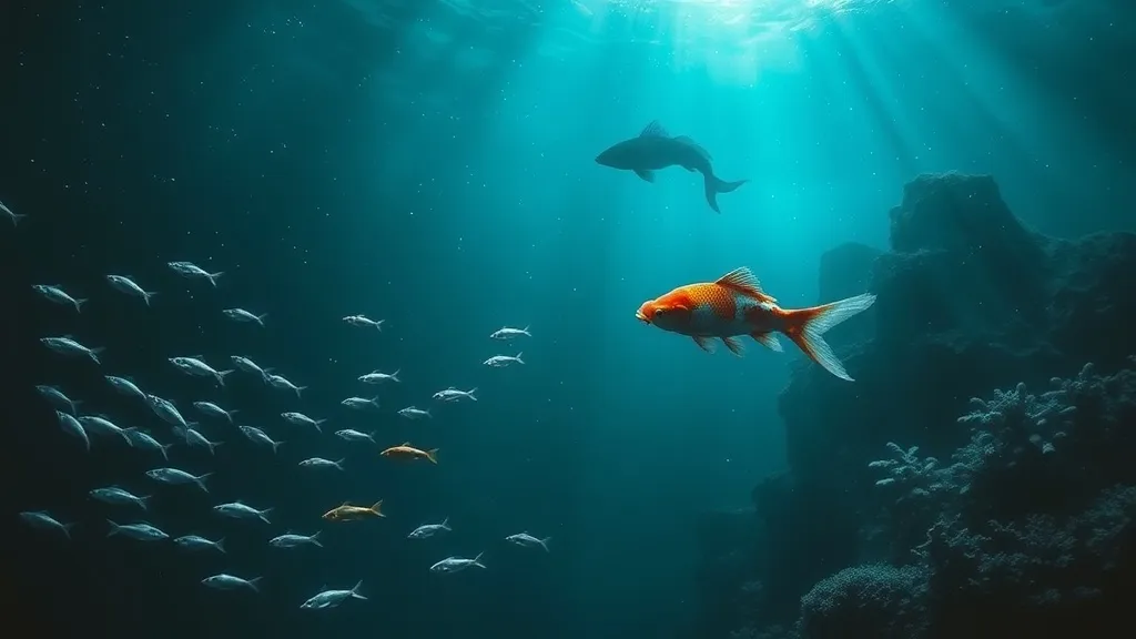 Dream symbol: different types of fish: symbolism: Uncertainty and the Unknown: Navigating Uncharted Territories