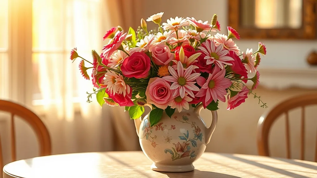 Dream symbol: flower vase: symbolism: Beauty and Transience