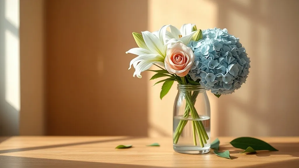 Dream symbol: flowers in vase: symbolism: Emblem of Peacefulness and Spiritual Calmness