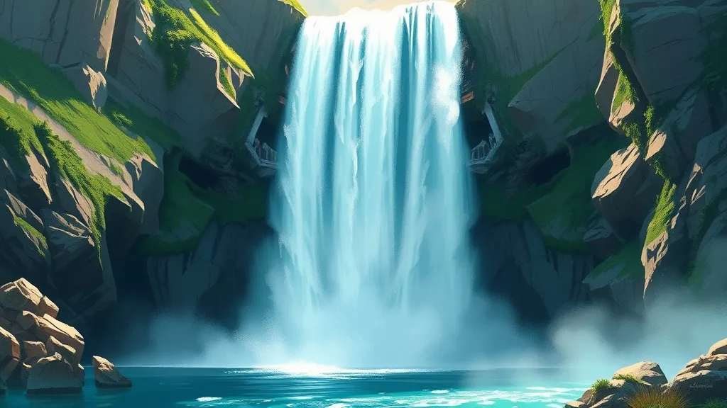 Dream symbol: fluidity: scenarios: Dream of a Waterfall