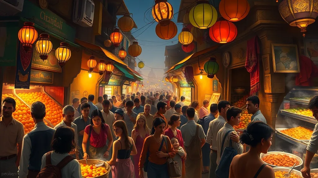 Dream symbol: food stall market: demographics: Travelers and Adventurers