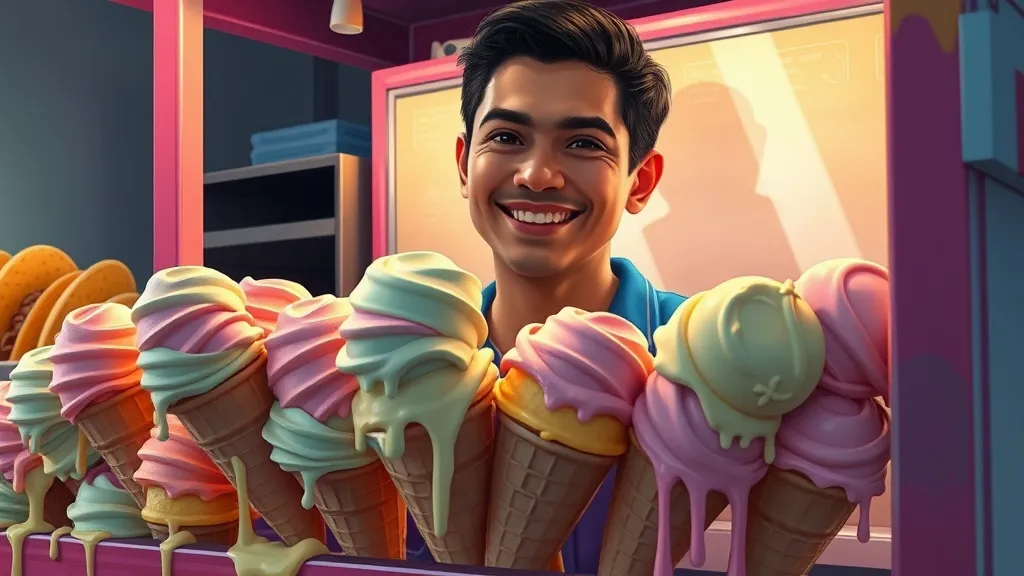 Dream symbol: food vendor: scenarios: Dream about a Food Vendor with a Specific Type of Food (e.g., tacos, ice cream)