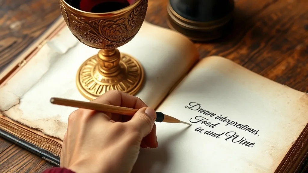Dream Symbol: Decoding the Hidden Meanings of Food and Wine in Your Dreams