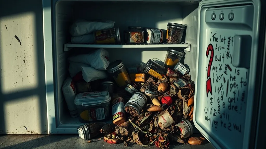 Dream symbol: freezer contents: symbolism: Past Traumas and Unresolved Issues