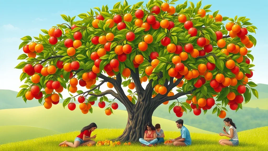 Dream symbol: fruit tree: symbolism: Nourishment and Sustenance
