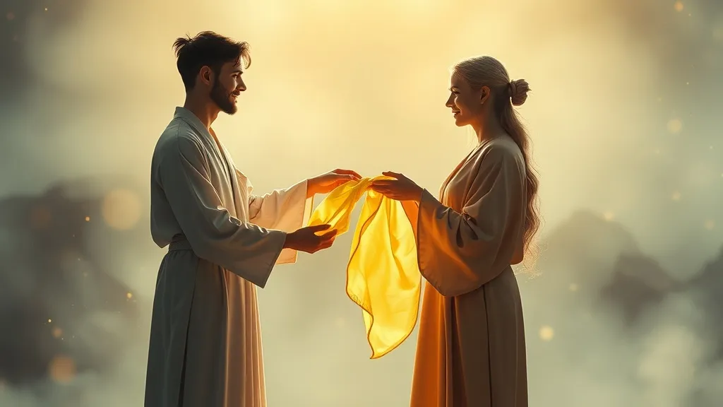 Dream symbol: garment of gold: scenarios: Dream About Exchanging a Garment of Gold