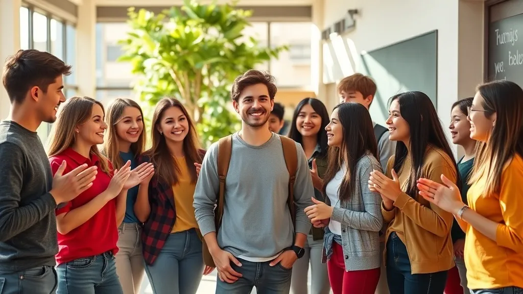 Dream symbol: gathering of classmates: scenarios: Dream about Classmates Complimenting Your Success