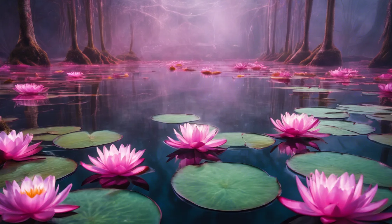 Dream Symbol: Giant Pink Water Lilies