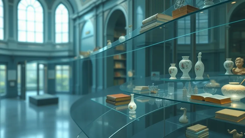 Dream symbol: glass shelves: scenarios: Dream of Glass Shelves in a Museum
