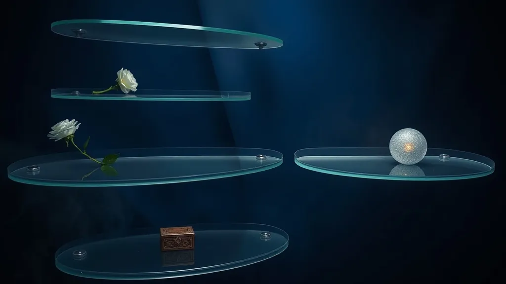 Dream symbol: glass shelves: symbolism: Hidden Potential and Inner Beauty