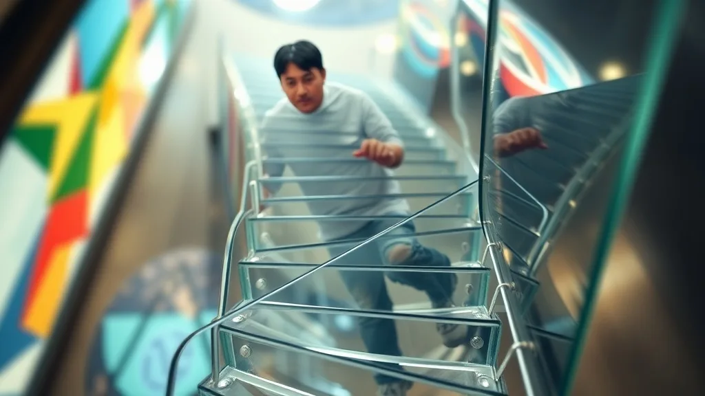 Dream symbol: glass stairs: scenarios: Dream of Climbing Glass Stairs