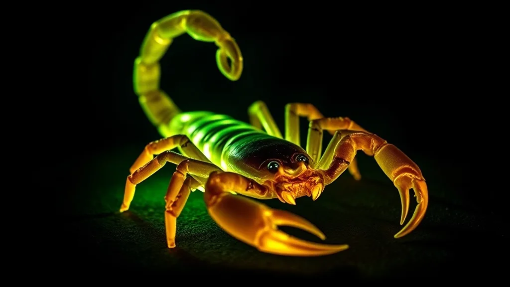 Dream symbol: glowing scorpion: symbolism: Dreams: Internal Struggle and Personal Growth